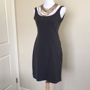 Susana Monaco “Samantha” Low Back Dress in Grey